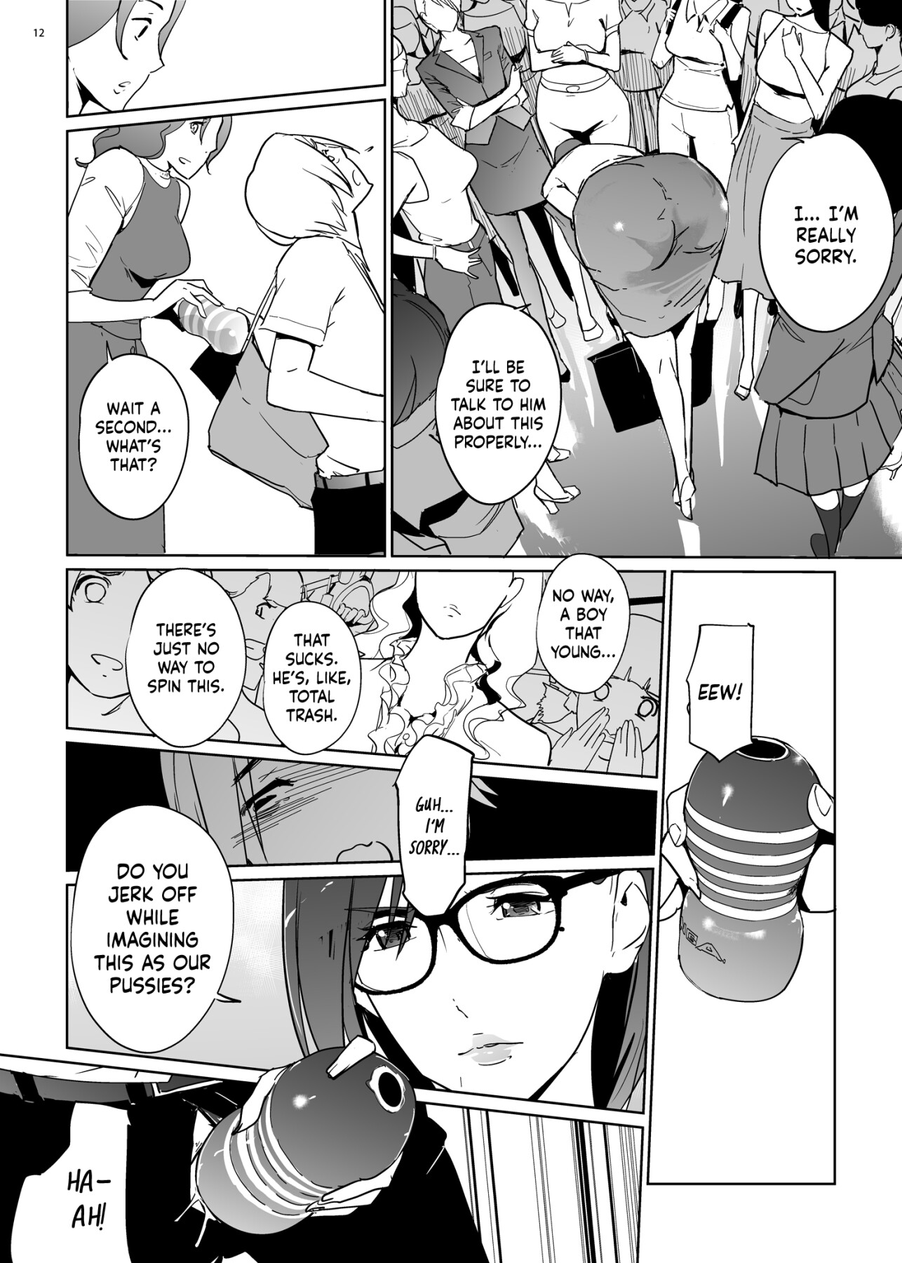 Hentai Manga Comic-Mr. Yoshioka is my own personal masturbator-Read-12